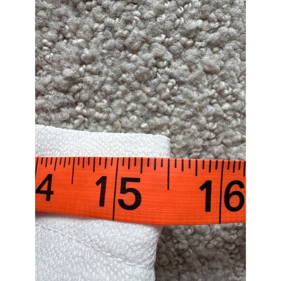 Favlux White Button-Front Sleeveless Midi Dress With Adjustable Straps - Picture 9 of 9